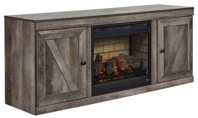 EW0440-268 - TV Stand w/Fireplace 60"L