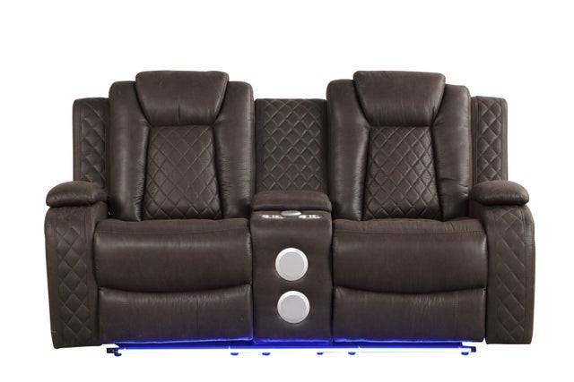 Luz Chocolate - 3PC Reclining Set
