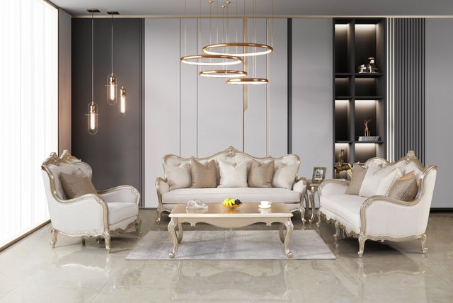 ANASTASIA 2PC or 3PC or 4PC Living Room Set