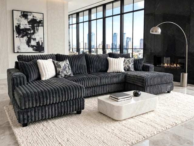 9700 Charcoal - Sectional