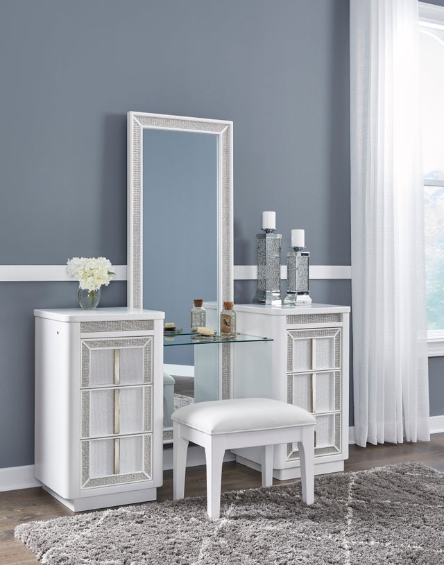 B822 - Vanity w/Stool (LED Lights) **ON SALE**