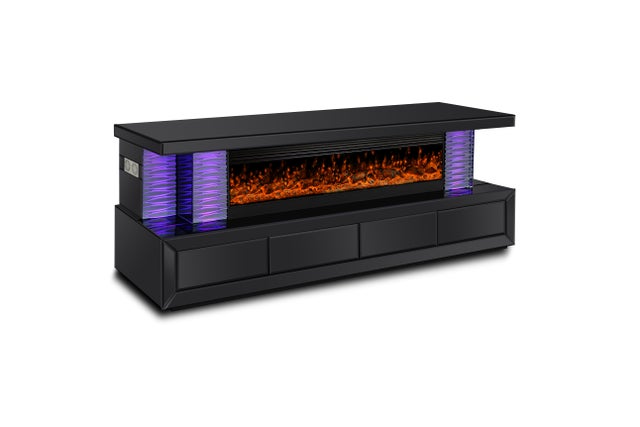 A98 TV STAND W/FIREPLACE