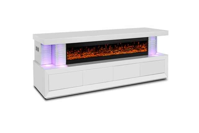 A97 TV STAND W/FIREPLACE
