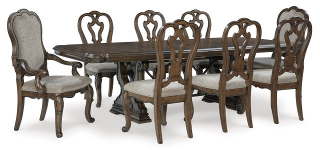 Ashley D947-55T - Table + 6 Chairs