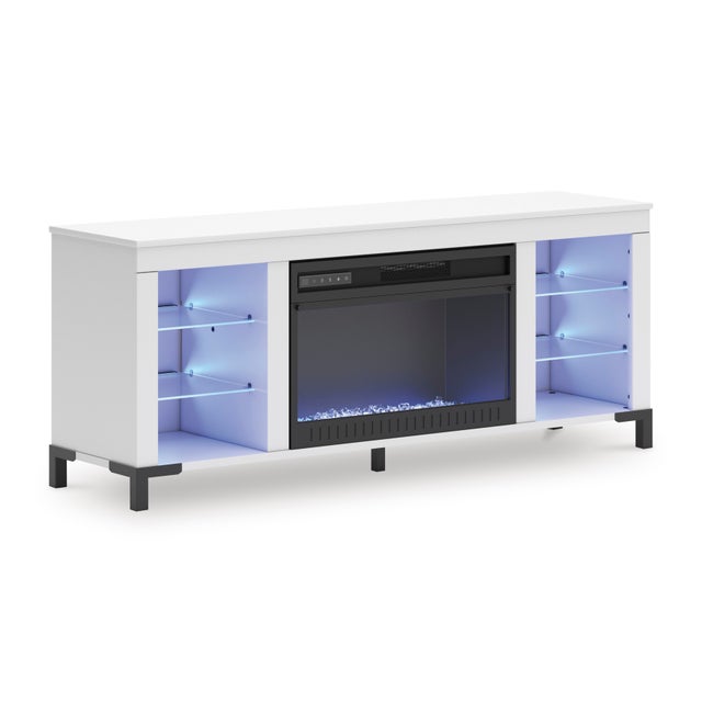 W2722-168 - TV Stand w/ Fireplace 59"L (LED Lights) **NEW ARRIVAL**