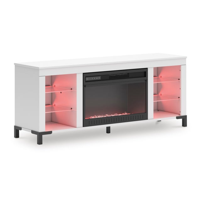 W2722-168 - TV Stand w/ Fireplace 59"L (LED Lights)