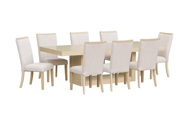 D903 - Dining Table + 8 Chair Set