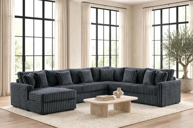 Solana Charcoal Sectional
