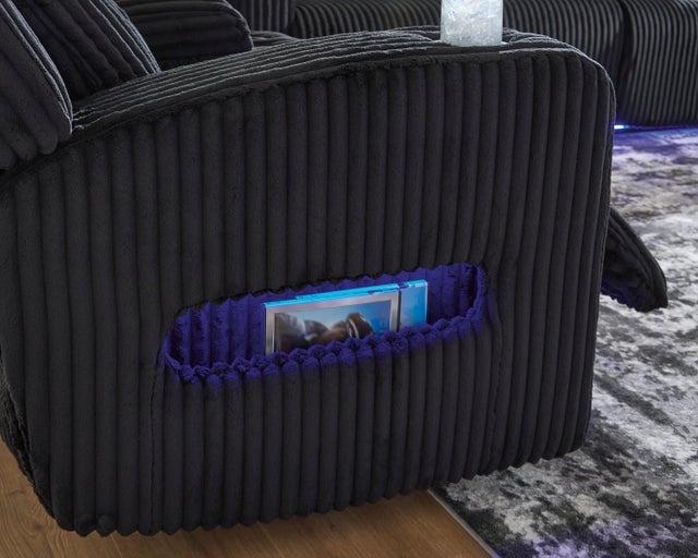 Ashley 642-02 - 2PC or 3PC Power Reclining LED/STEREO Set **NEW ARRIVAL**