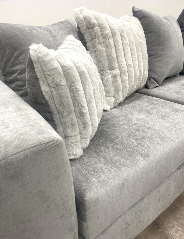 110-SILVER Sectional **NEW ARRIVAL** **SUPER SALE**