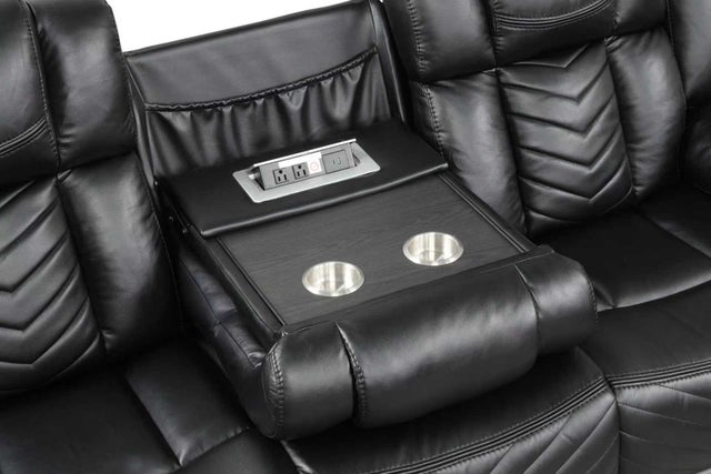 Ace Black - 3PC Reclining Set **NEW ARRIVAL**