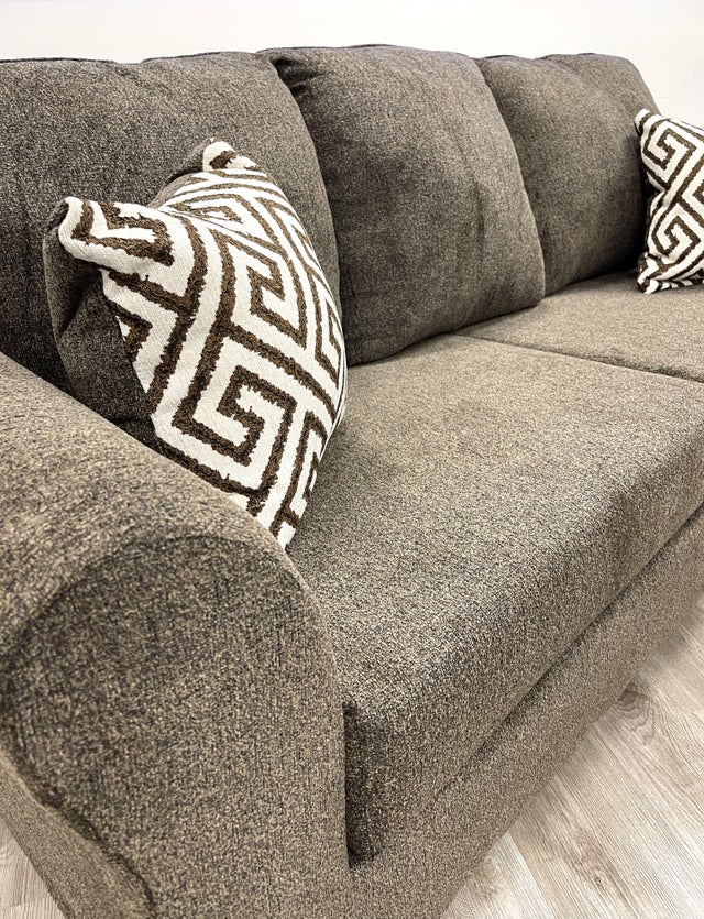 210 BROWN - 2PC Sofa and Loveseat Set