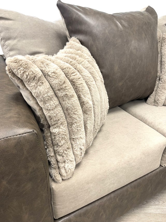 110 LATTE - Sofa & Loveseat Set