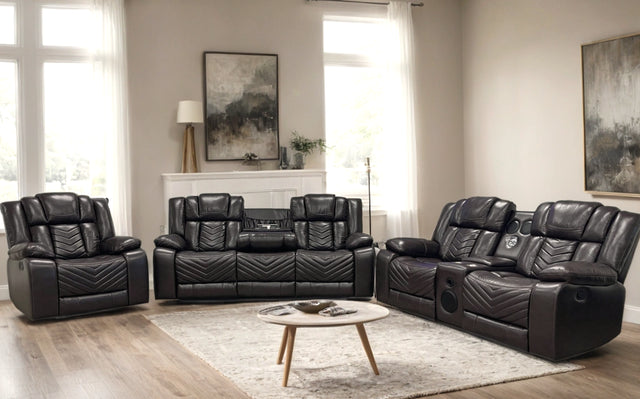 Ace Brown - 3PC Reclining Set **NEW ARRIVAL**