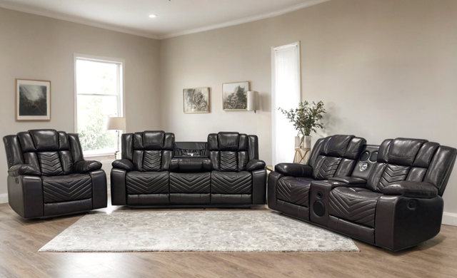 Ace Brown - 3PC Reclining Set **NEW ARRIVAL**