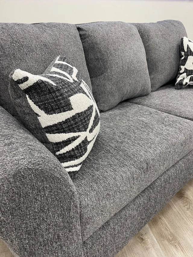210 GRAY - 2PC Sofa and Loveseat Set
