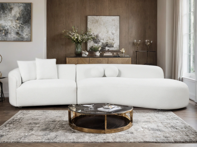 MIA Beige Sectional