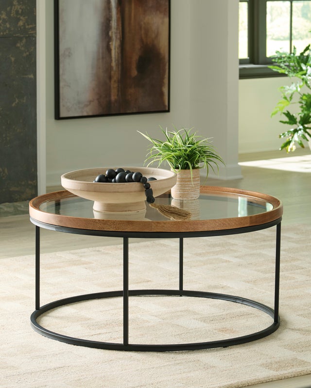 Ashley T502-8 - Cocktail Table