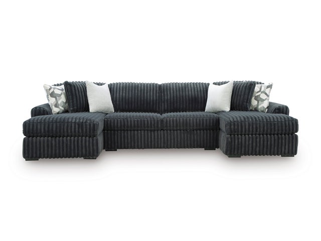 Ashley 981-05 3PC Double Chaise Sectional