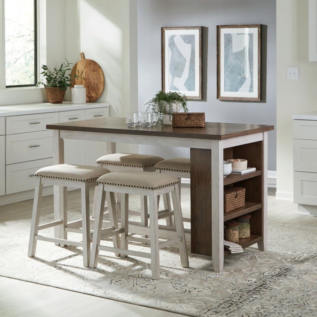 942 Two-Tone 5PC - Table + 4 Chairs **NEW ARRIVAL**