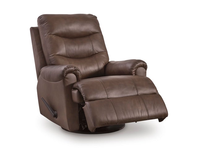U1340061 - Swivel Recliner (TOP GRAIN LEATHER) **NEW ARRIVAL**