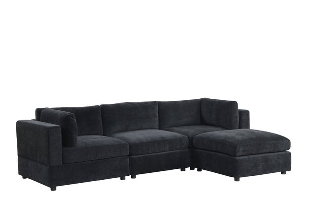 Milan Black Modular Sectional **NEW ARRIVAL**