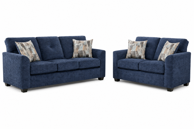Washington 3000 Navy Sofa & Loveseat **NEW ARRIVAL**