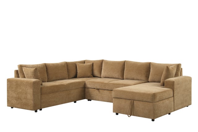 Forever2Latte Sectional With Pull-Out Bed **NEW ARRIVAL**
