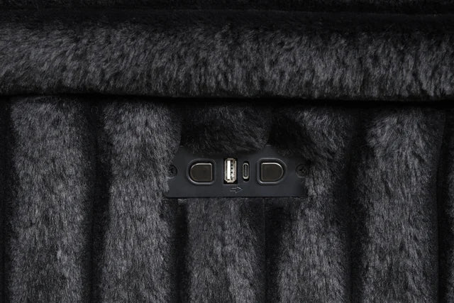 AMIRI Black Power Sectional With Pull-Out Bed **NEW ARRIVAL**