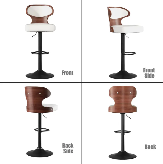 1024-White - Barstools **NEW ARRIVAL**