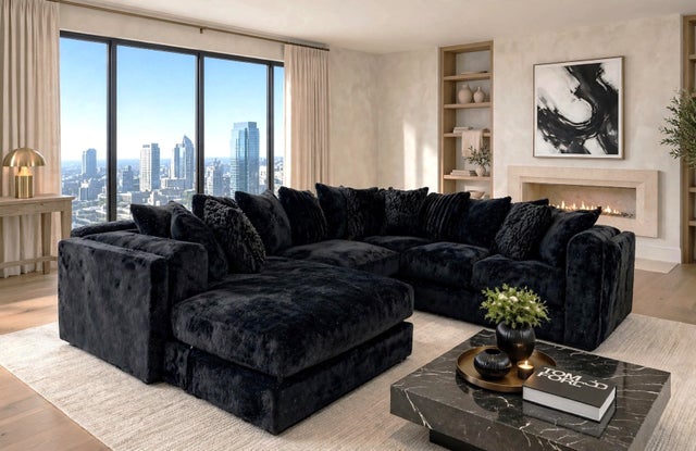 8908 Glam Sectional **NEW ARRIVAL**