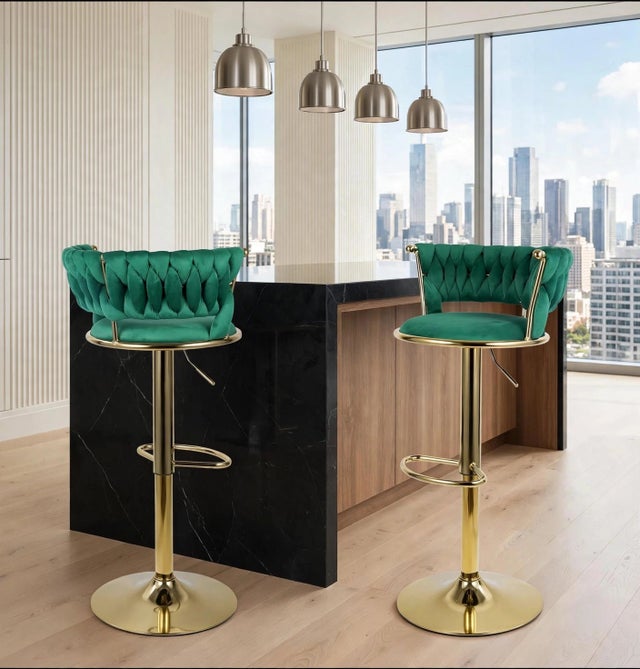 1139 Green Barstools **NEW ARRIVAL**