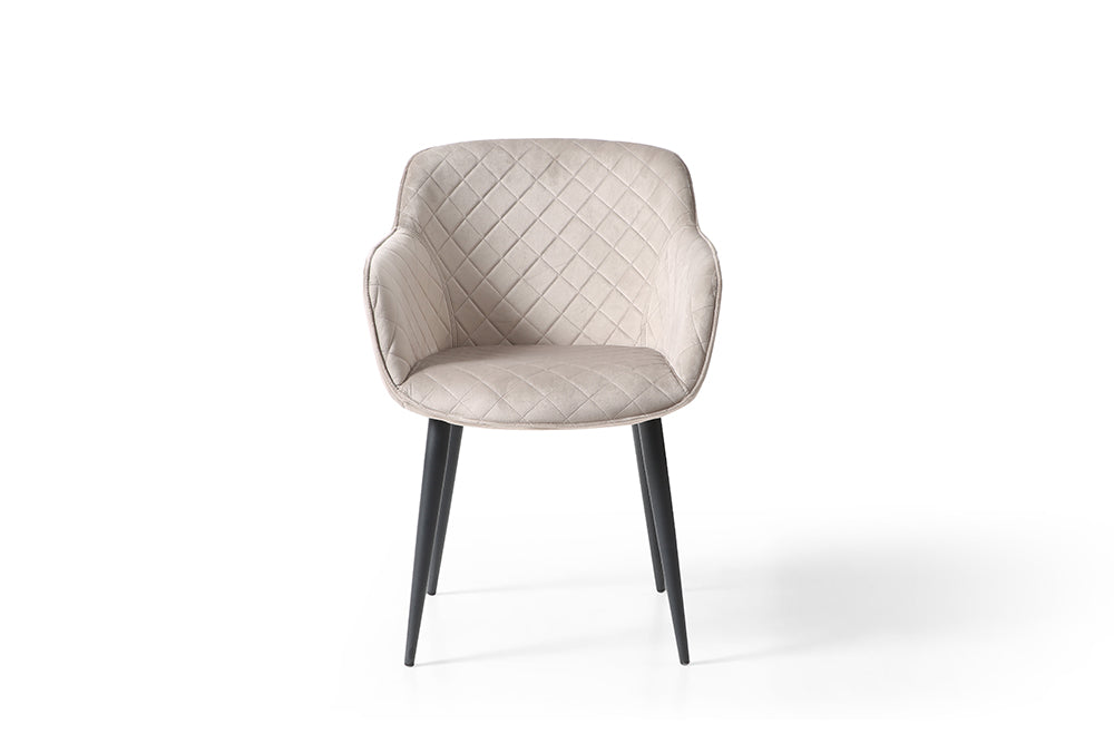 9368 Table Taupe With 4 Chairs