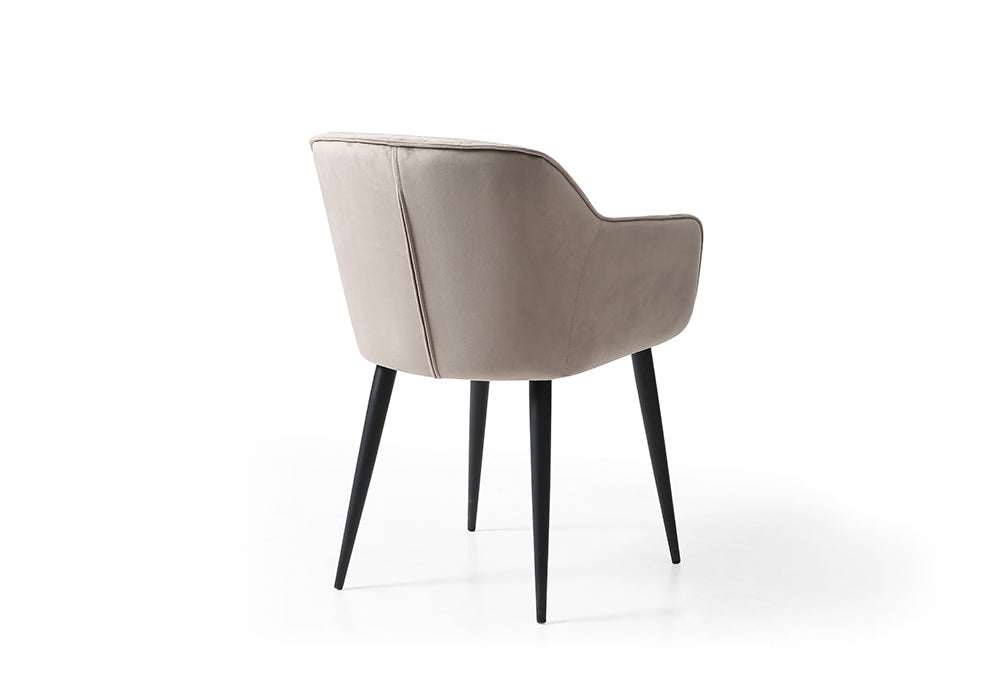 9368 Table Taupe With 4 Chairs
