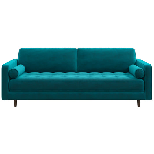 Daphne Sofa (Teal Velvet)