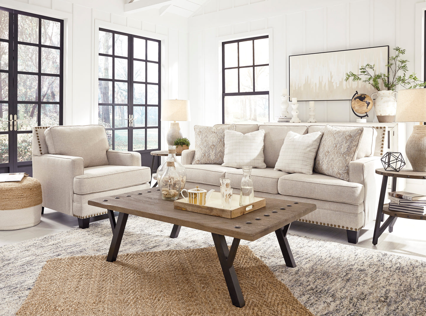 15602 Claredon Sofa, Loveseat & Chair