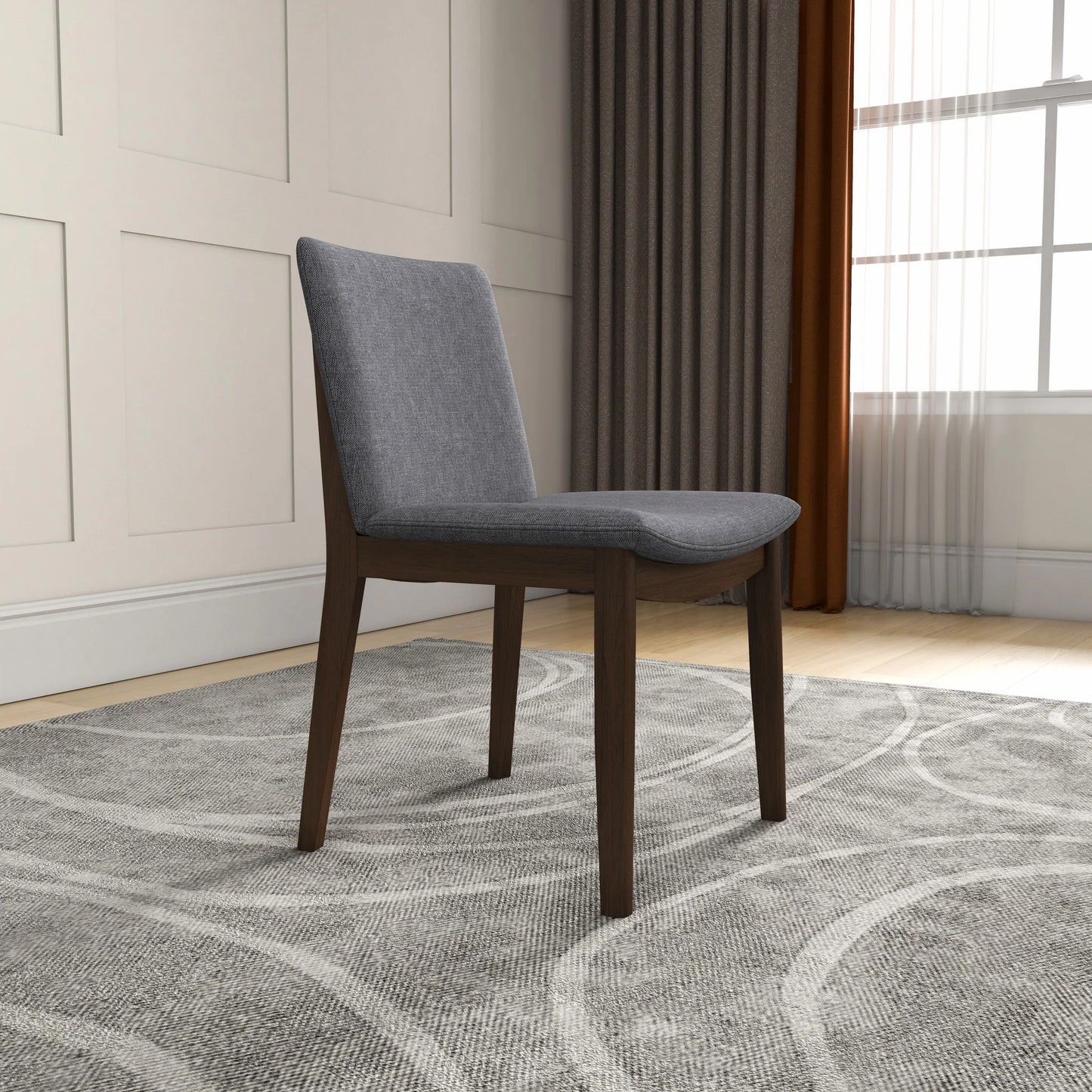 Virginia Dining Chair (Light Grey)