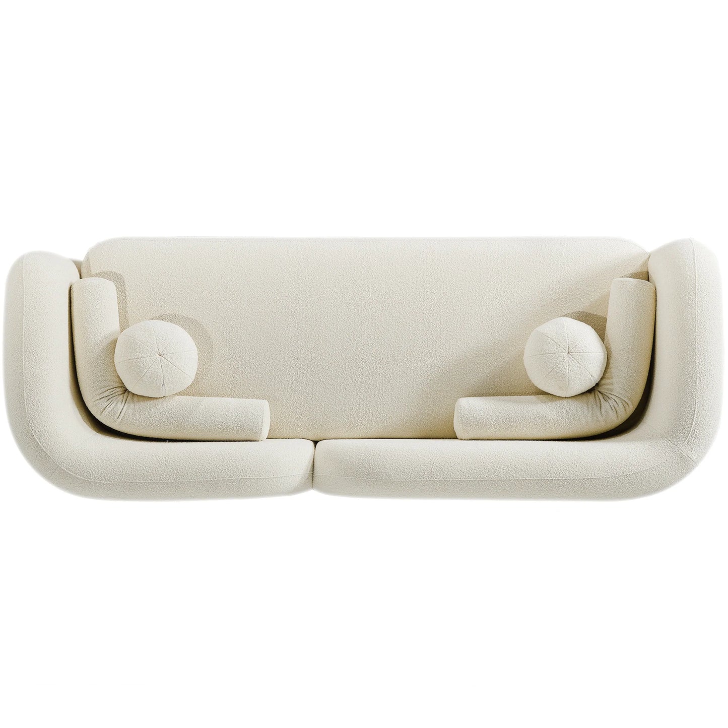 Bodrum Sofa (Ivory Boucle)