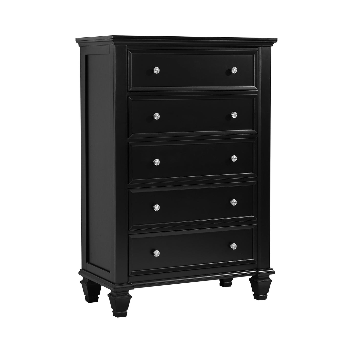 Sandy Beach Storage Bedroom Set With Sleigh Headboard - 201329