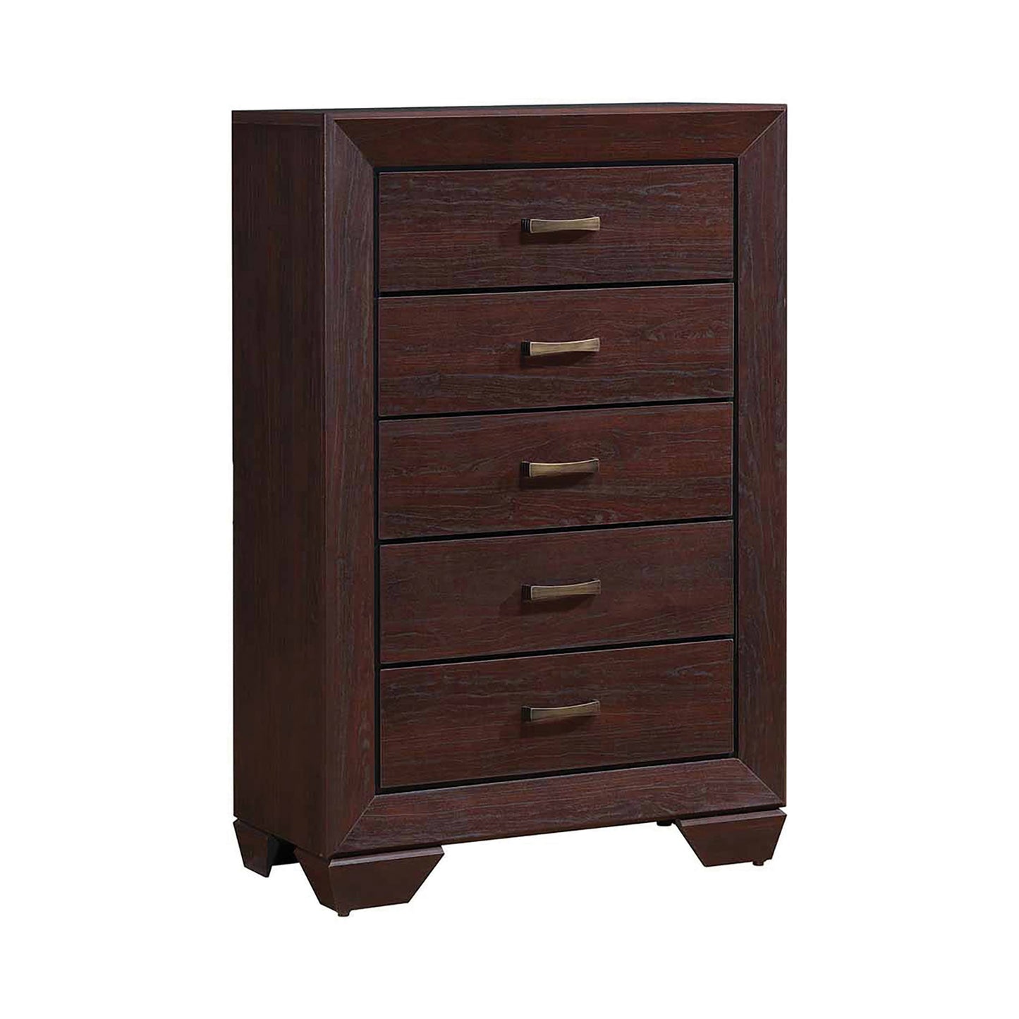 Kauffman Storage Bedroom Set With High Straight Headboard - 204390