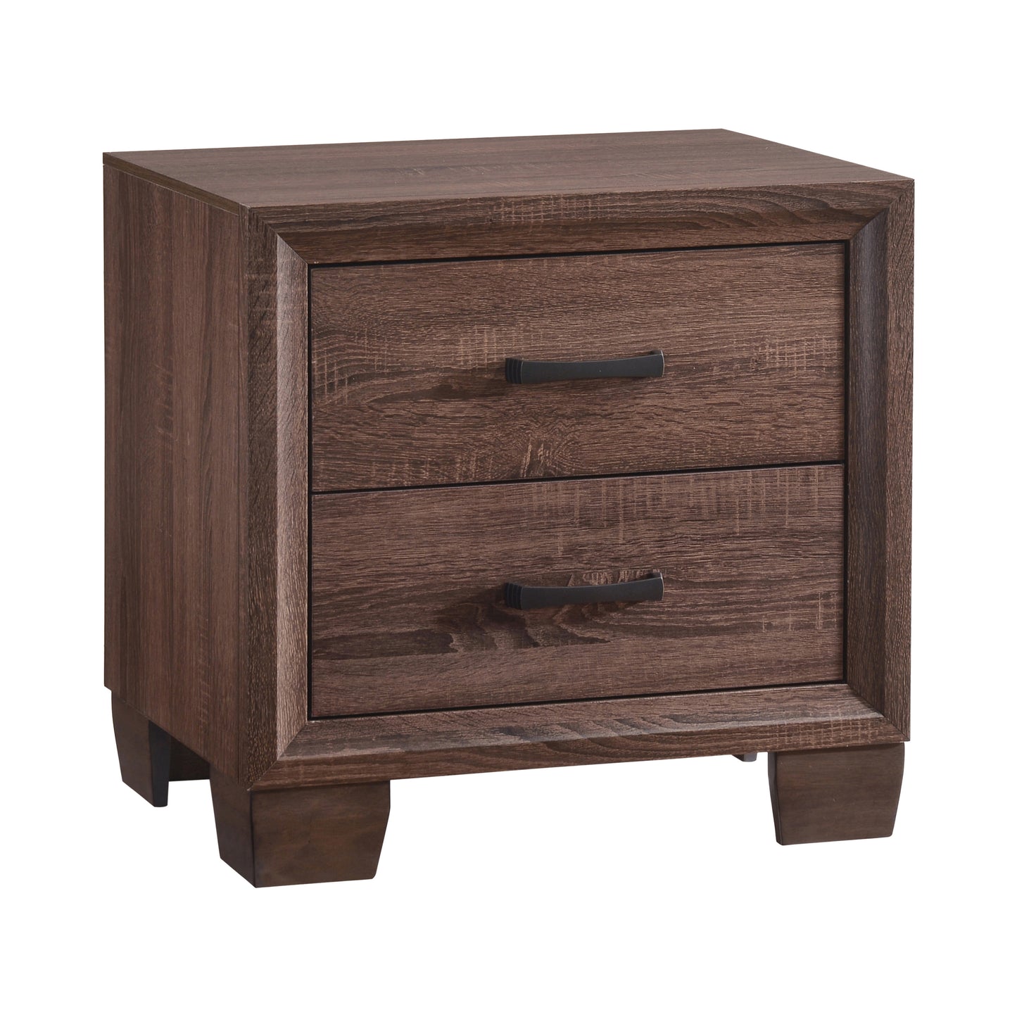 Brandon Panel Bed Medium Warm Brown 205321