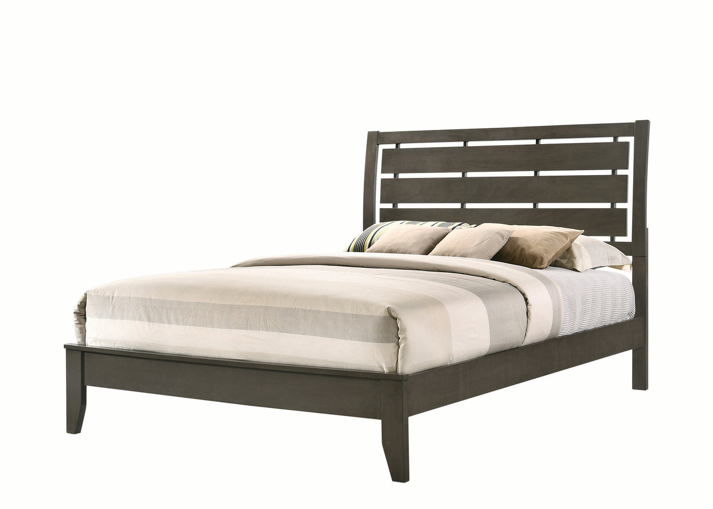 Serenity Sleigh Sleigh Bedroom Set Mod Grey - 215841