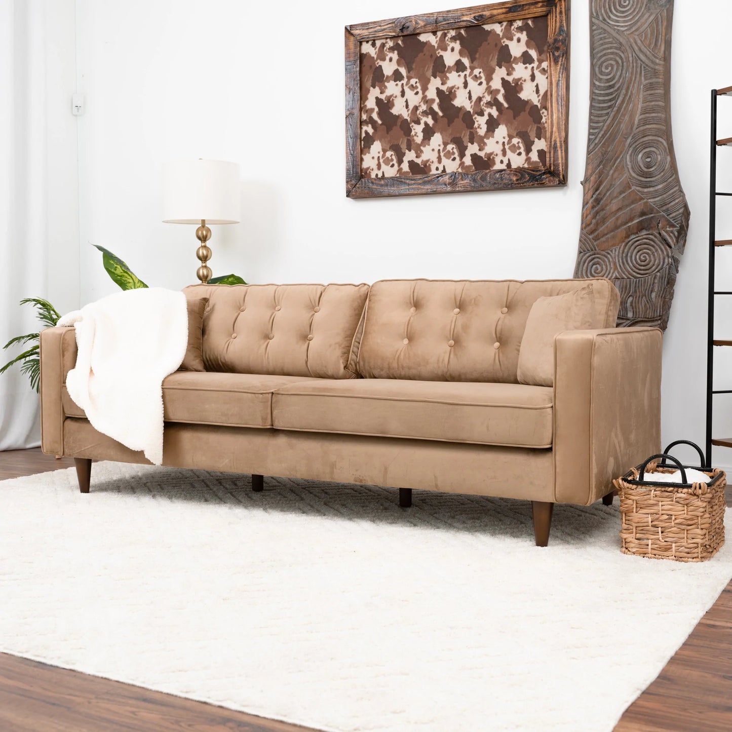 Oregon Sofa (Cognac)
