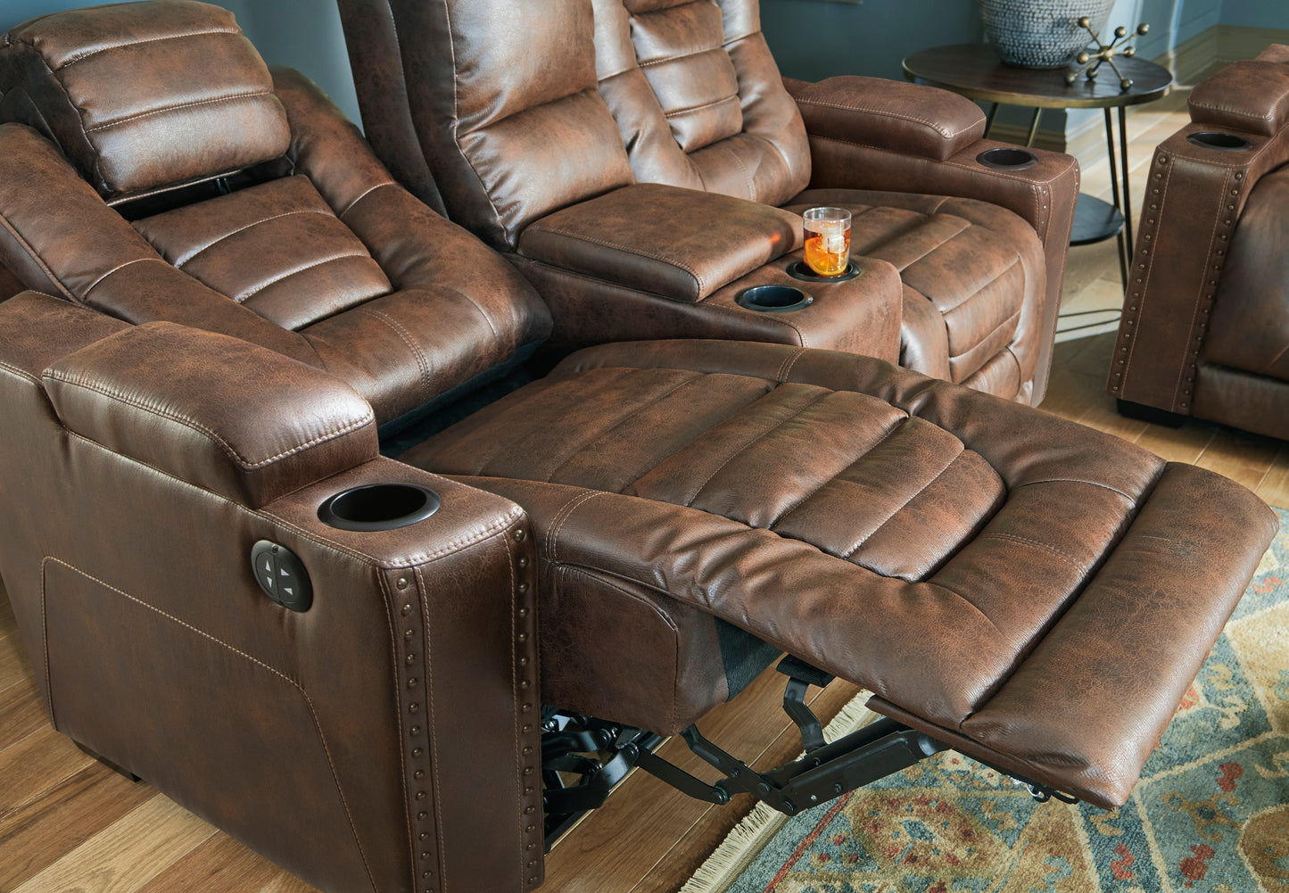 Owner's Box Sofa and Loveseat - PKG007281