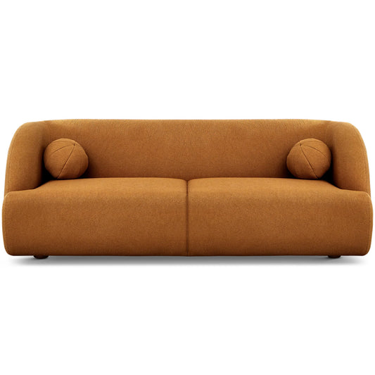 Quinn Sofa (Burnt Orange Boucle)