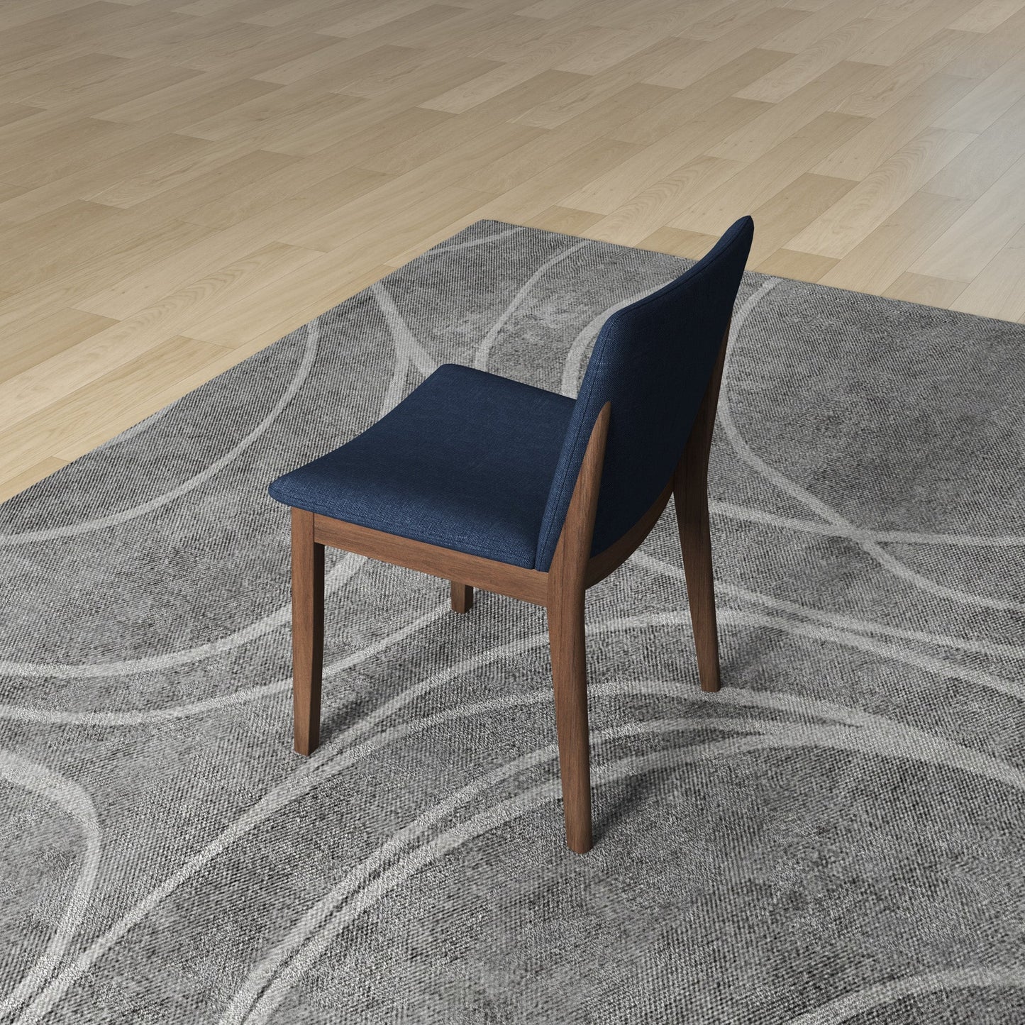 Virginia Dining Chair (Navy Blue)