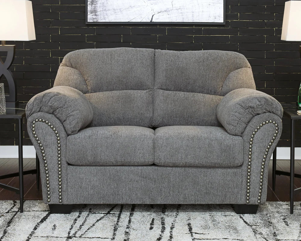 Allmaxx Pewter Loveseat | 2810535