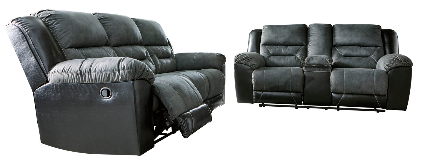 Earhart Sofa and Loveseat - PKG001078