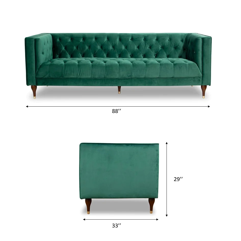 Houston Beige Boucle Modern Sofa