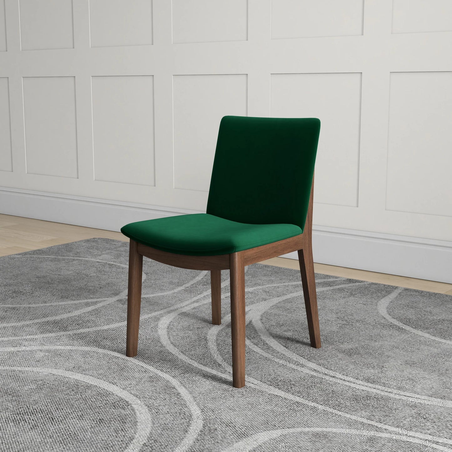 Virginia Dining Chair (Green Velvet)
